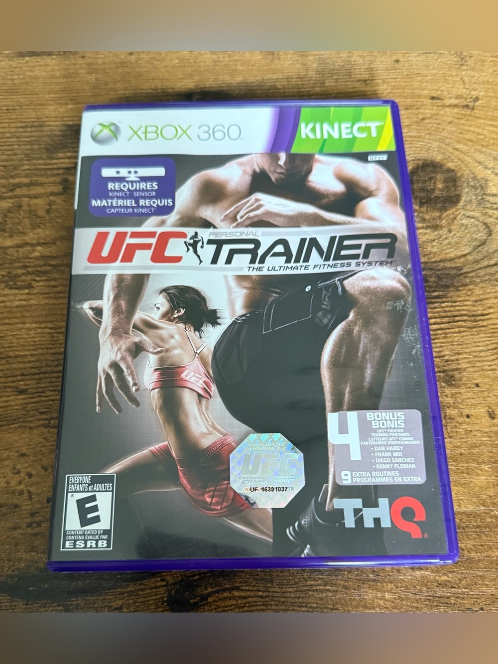 UFC Trainer Kinect Game for Xbox 360